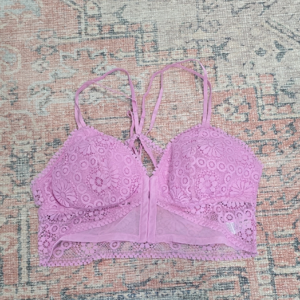 Aerie Floral Lace Bralette